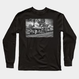 Bradley Manor - Black and White Long Sleeve T-Shirt